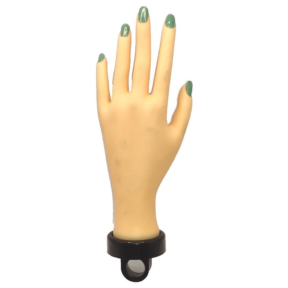 Practice Left Hand for Acrylic Nails Manicure Hand Mannequin Rubber Personalized